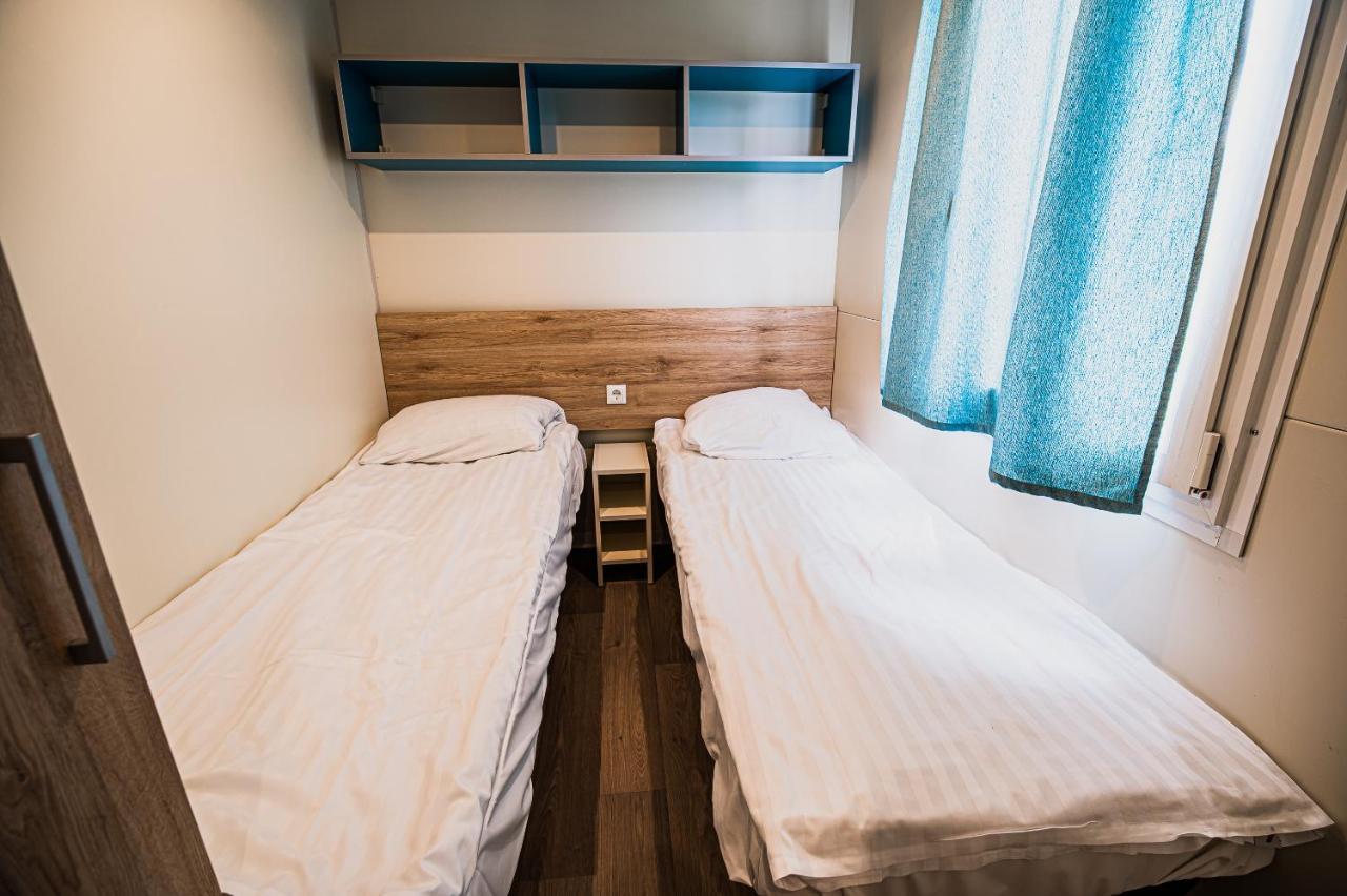 Lake View Mobile Homes With Thermal Riviera Tickets In Terme Catez 카테즈 옵 사비 외부 사진