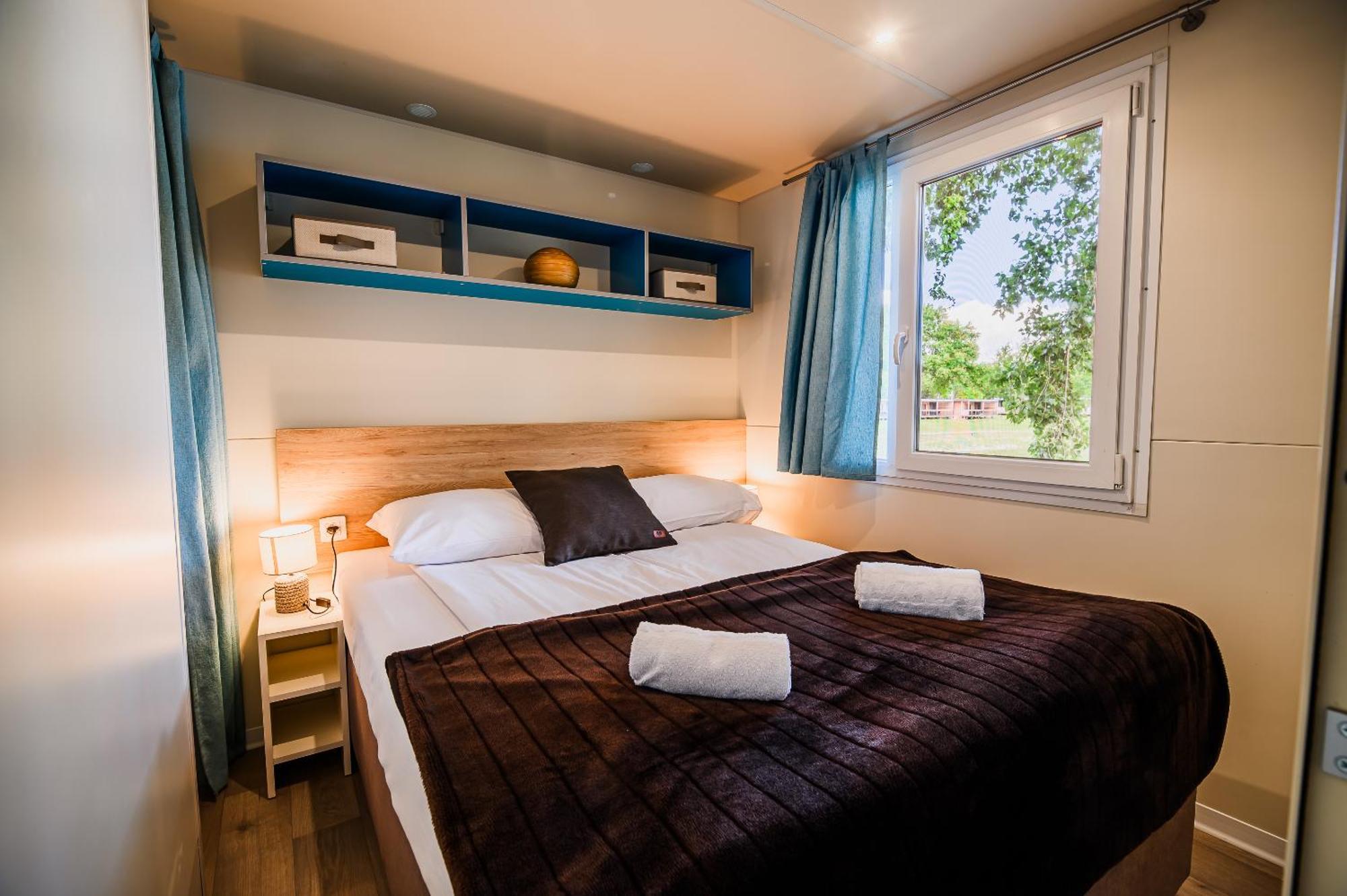 Lake View Mobile Homes With Thermal Riviera Tickets In Terme Catez 카테즈 옵 사비 외부 사진